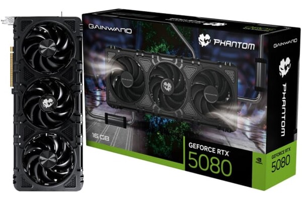Karta graficzna GAINWARD RTX 5080 Phantom 16GB GDDR7