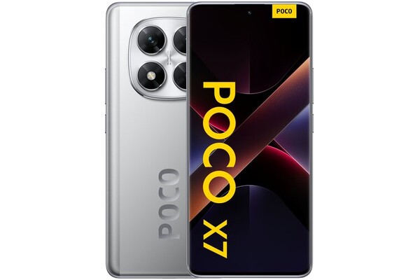 Smartfon Xiaomi POCO X7 5G srebrny 6.67" 12GB/512GB