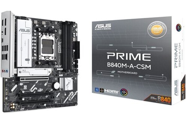 Płyta główna ASUS B840M-A CSM Prime Socket AM5 AMD B840 DDR5 microATX