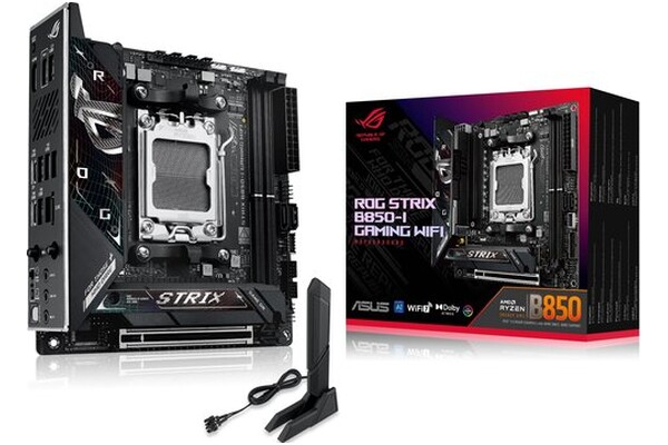 Płyta główna ASUS B850-I Rog Strix Gaming WiFi Socket AM5 AMD B850 DDR5 Mini-ITX