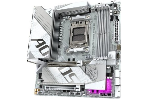 Płyta główna GIGABYTE B850M Aorus Elite Ice WiFi Socket AM5 AMD B850 DDR5 microATX