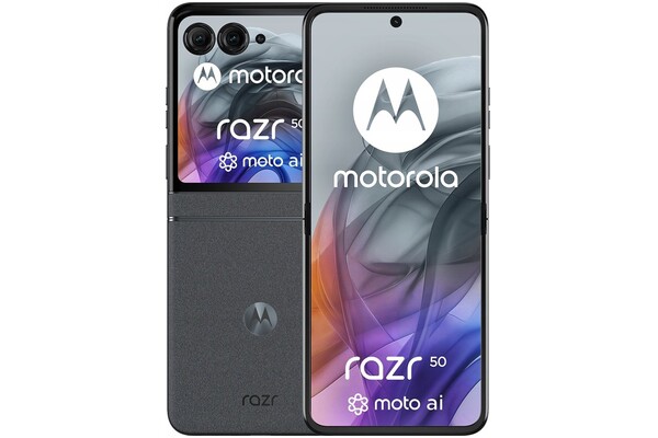 Smartfon Motorola razr 50 5G grafitowy 6.90" 8.0GB/256.0GB