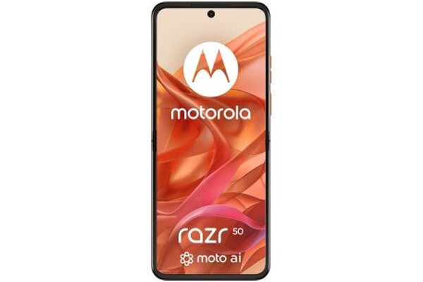 Smartfon Motorola razr 50 5G pomarańczowy 6.90" 8.0GB/256.0GB