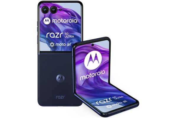 Smartfon Motorola razr 50 ultra 5G niebieski 6.90" 12.0GB/512.0GB