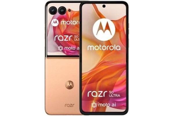 Smartfon Motorola razr 50 ultra 5G pomarańczowy 6.90" 12.0GB/512.0GB