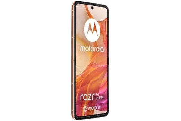 Smartfon Motorola razr 50 ultra 5G pomarańczowy 6.90" 12.0GB/512.0GB