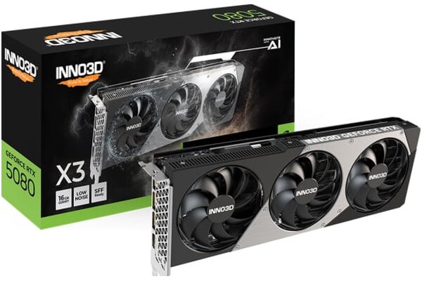 Karta graficzna Inno3D RTX 5080 X3 16GB GDDR7