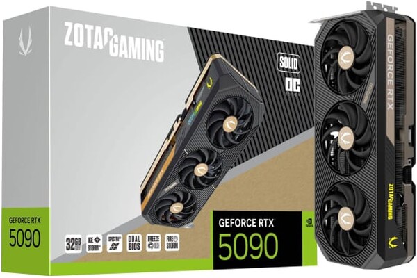 Karta graficzna ZOTAC RTX 5090 OC 32GB GDDR7