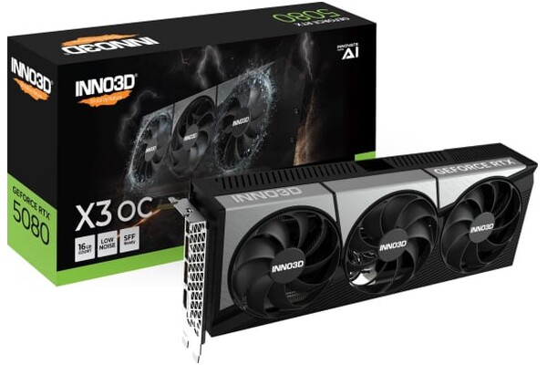 Karta graficzna Inno3D RTX 5080 X3 OC 16GB GDDR7