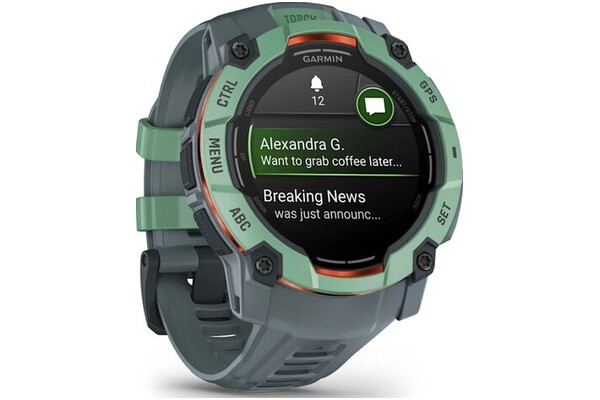 Smartwatch Garmin Instinct 3 1.30" Szaro-zielony