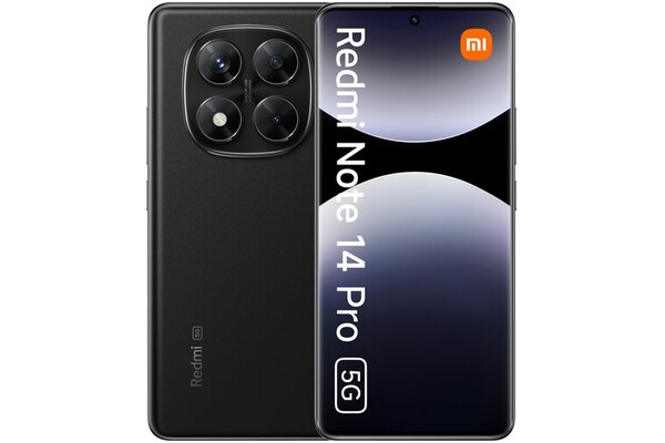 Smartfon Xiaomi Redmi Note 14 Pro 5G czarny 6.67" 8.0GB/256.0GB