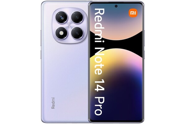 Smartfon Xiaomi Redmi Note 14 Pro fioletowy 6.67" 8.0GB/256.0GB