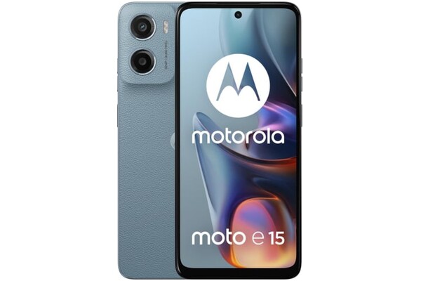 Smartfon Motorola moto e15 niebieski 6.67" 2.0GB/64.0GB