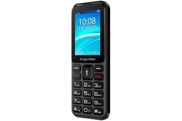 Smartfon Kruger&Matz Simple 940 czarny 2.40" poniżej 0.1GB/poniżej 0.5GB