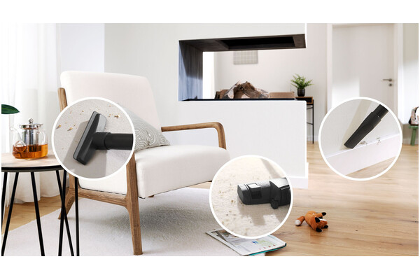 Odkurzacz Bosch BGB41PET1 tradycyjny workowy 700W czerwony
