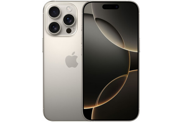 Smartfon Apple iPhone 16 Pro Tytan Naturalny 6.30" 128.0GB