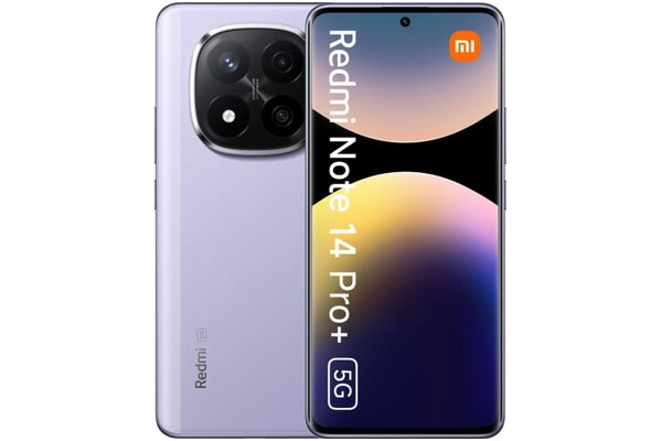 Smartfon Xiaomi Redmi Note 14 Pro+ 5G fioletowy 6.67" 12.0GB/512.0GB