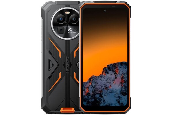 Smartfon Blackview Bv8100 czarno-pomarańczowy 6.50" 8.0GB/256.0GB