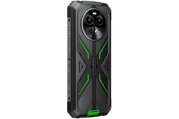 Smartfon Blackview Bv8100 czarno-zielony 6.50" 8.0GB/256.0GB