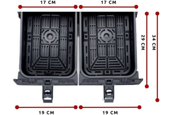 Frytkownica beztłuszczowa Air Fryer ARIETE 4623/00 1700W