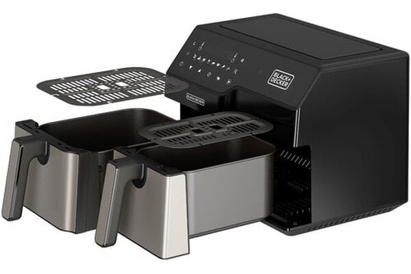 Frytkownica beztłuszczowa Air Fryer BLACK&DECKER ES9730090B 2500W