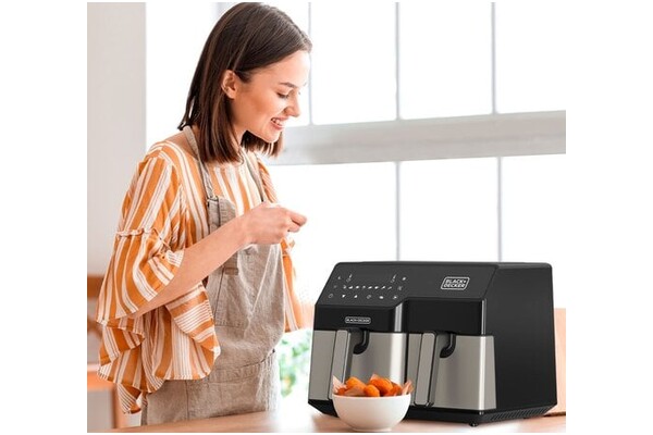 Frytkownica beztłuszczowa Air Fryer BLACK&DECKER ES9730090B 2500W