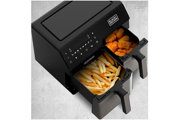 Frytkownica beztłuszczowa Air Fryer BLACK&DECKER ES9730090B 2500W