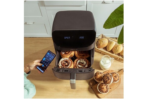 Frytkownica beztłuszczowa Air Fryer Cecotec Cecofry FoodCourt 11000 1850W