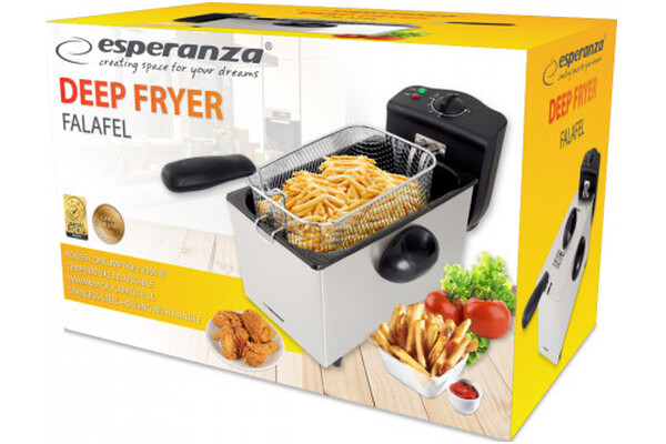 Frytkownica tradycyjna Esperanza EKG010 Falafel 2000W