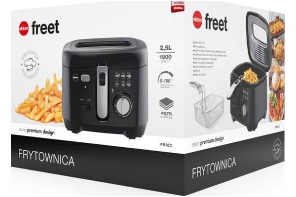 Frytkownica tradycyjna Eldom FR18 Freet 1800W