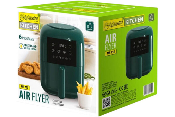 Frytkownica beztłuszczowa Air Fryer Maestro MR755 1200W
