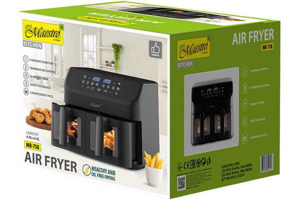 Frytkownica beztłuszczowa Air Fryer Maestro MR758 2000W