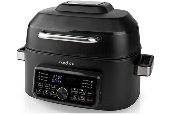 Frytkownica beztłuszczowa Air Fryer Nedis KAAFG600BK 1660W