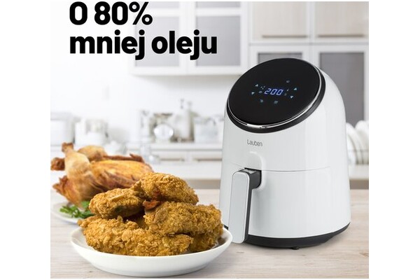 Frytkownica beztłuszczowa Air Fryer Lauben 2500WT Hot 1300W