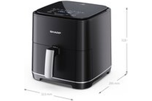 Frytkownica beztłuszczowa Air Fryer Sharp AFGS552AEB 1650W