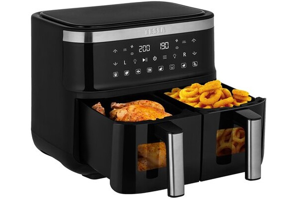 Frytkownica beztłuszczowa Air Fryer TESLA Q450 AirCook Dualzone 2850W