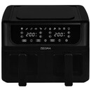 Frytkownica beztłuszczowa Air Fryer Zeegma Knapper Dual 1700W