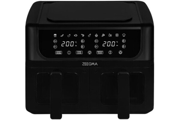 Frytkownica beztłuszczowa Air Fryer Zeegma Knapper Dual 1700W