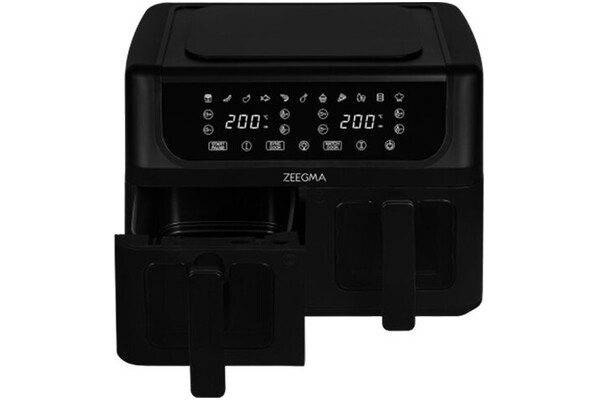 Frytkownica beztłuszczowa Air Fryer Zeegma Knapper Dual 1700W