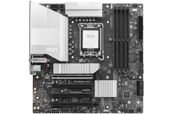 Płyta główna MSI B860MA Pro WiFi Socket 1851 B860 DDR5 microATX