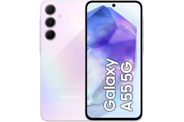 Smartfon Samsung Galaxy A55 5G fioletowy 6.60" 8.0GB/256.0GB
