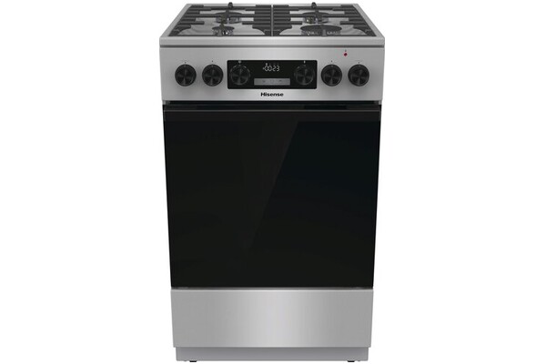 Kuchnia Hisense HKS5C71XF płyta gazowa, piekarnik elektryczny