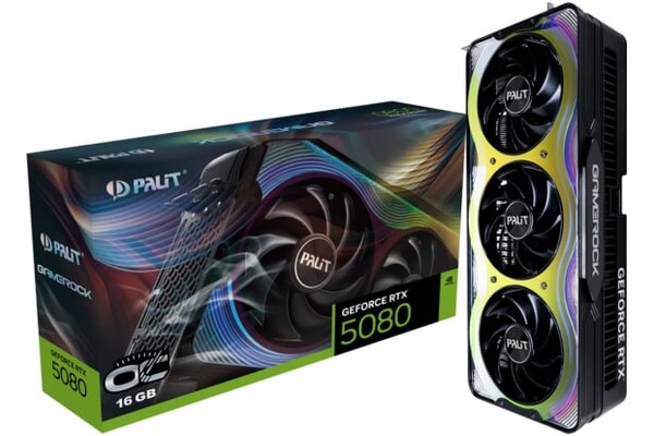 Karta graficzna PALIT RTX 5080 GameRock OC 16GB GDDR7