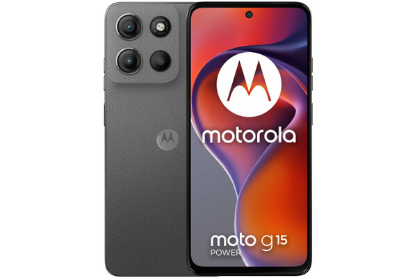 Smartfon Motorola moto g15 power szary 17.10" 8.0GB/256.0GB