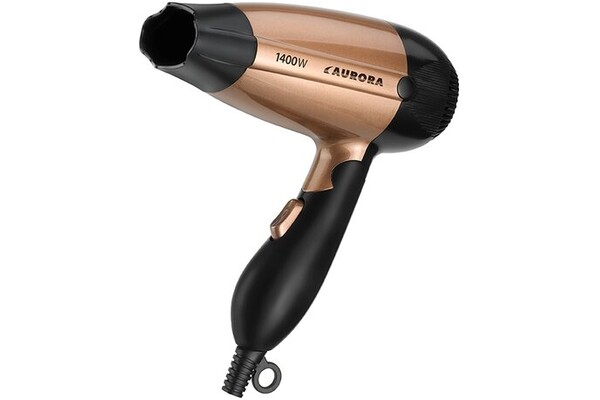 Suszarka AURORA AU3204 1400W kolor czarno-złoty
