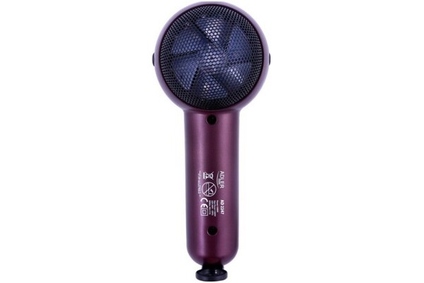 Suszarka Adler AD2247 1400W kolor Czarno-fioletowy