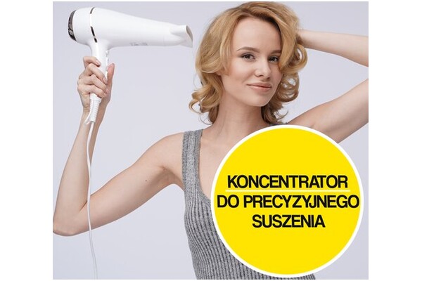 Suszarka GÖTZE & JENSEN HD700 2400W kolor biały
