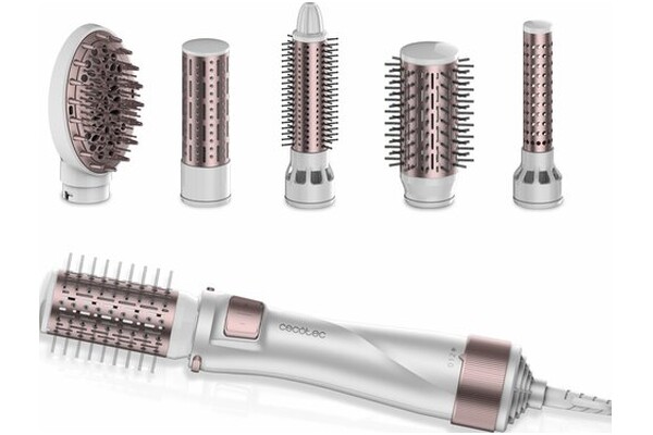suszarko-lokówka Cecotec CeramicCare 1000W kolor biało-różowy