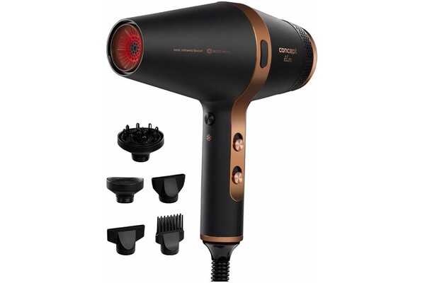 Suszarka Concept VV6030 2200W kolor czarno-brązowy