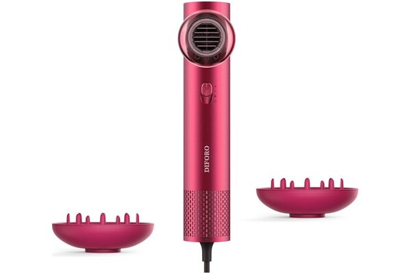 Suszarka DIFORO Eufori 1000W kolor bordowy